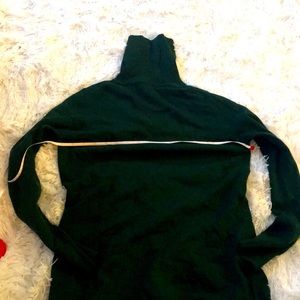 Knit turtleneck - Forest green